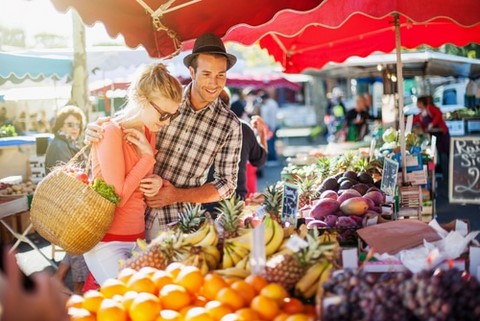 DELF A1: shopping at the market in French