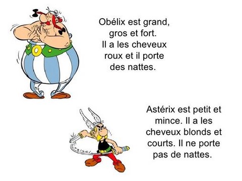 French descriptive adjectives
