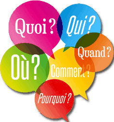 Ask open-ended questions in French