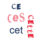 French demonstrative adjectives (ce, cet, cette, ces)